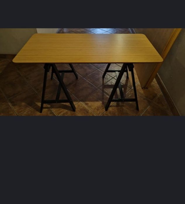 Biurko bambus Ikea w idealnym stanie ! Okazja .