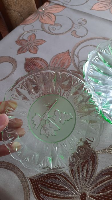 Patera,talerz I talerzyki deserowy Ząbkowice prl