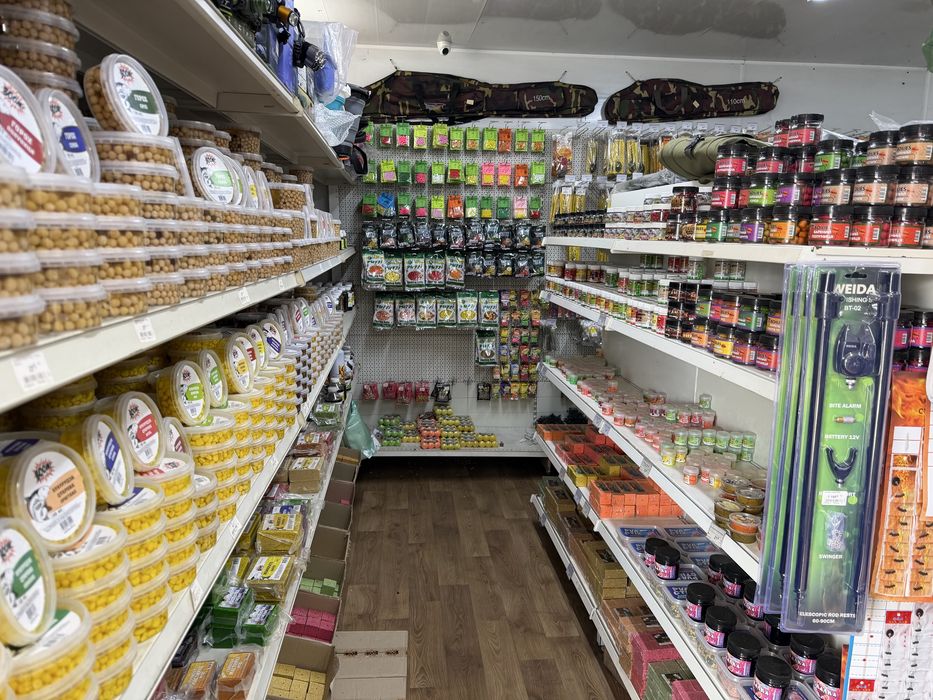 Риболовний магазин, готовий бізнес 2 столба