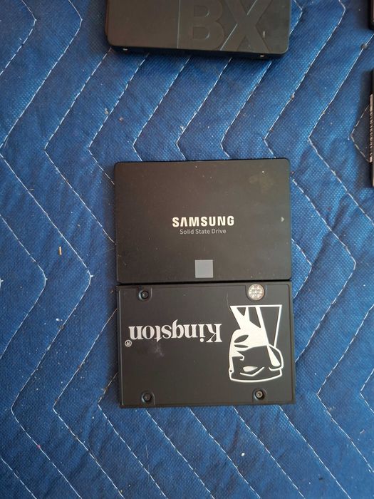 Componentes SSD e rams