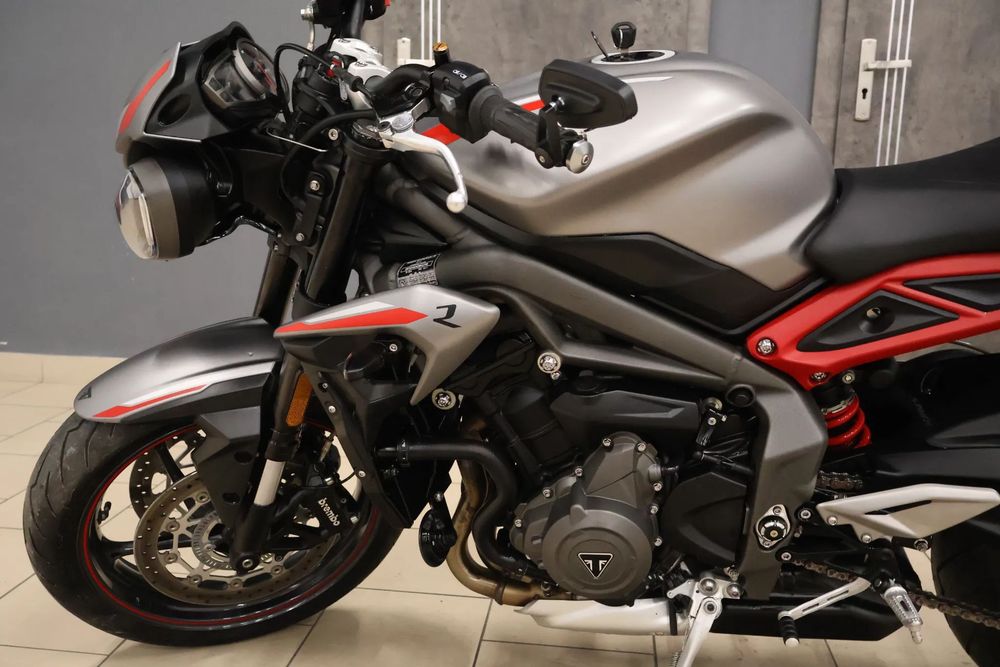 Triumph Street Triple 765 R Jak Nowy! Km Przebiegu Rs