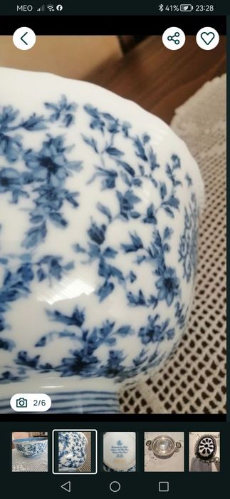 Taça / tigela com. das índias+peças de decoração