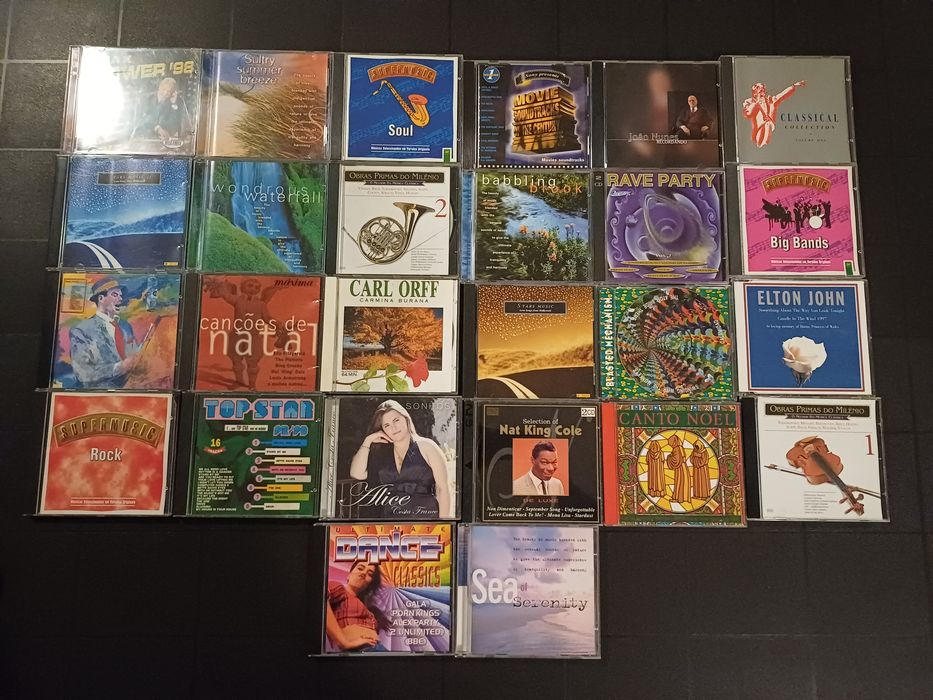 Negociável 46 - CDs originais Clássicos em bom estado e sem uso