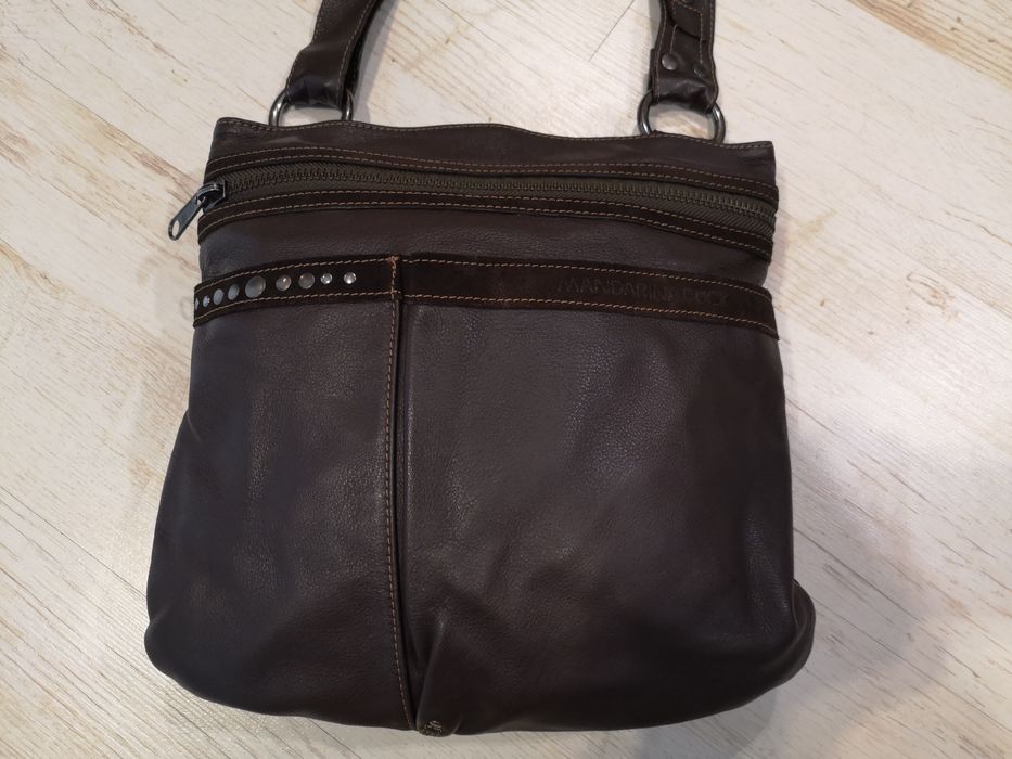 Torebka skórzana damska