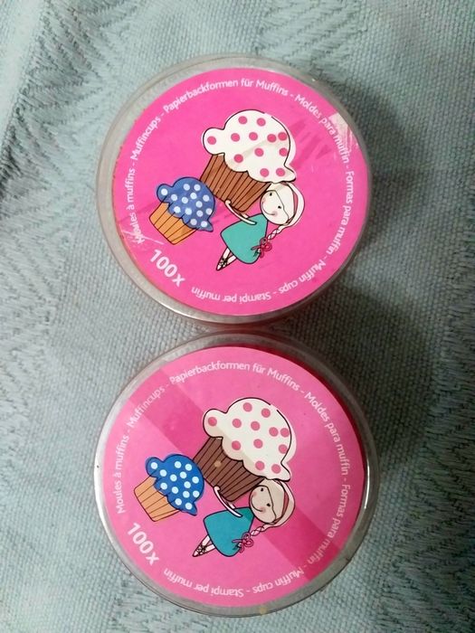 200 Moldes para bolos (embalado)
