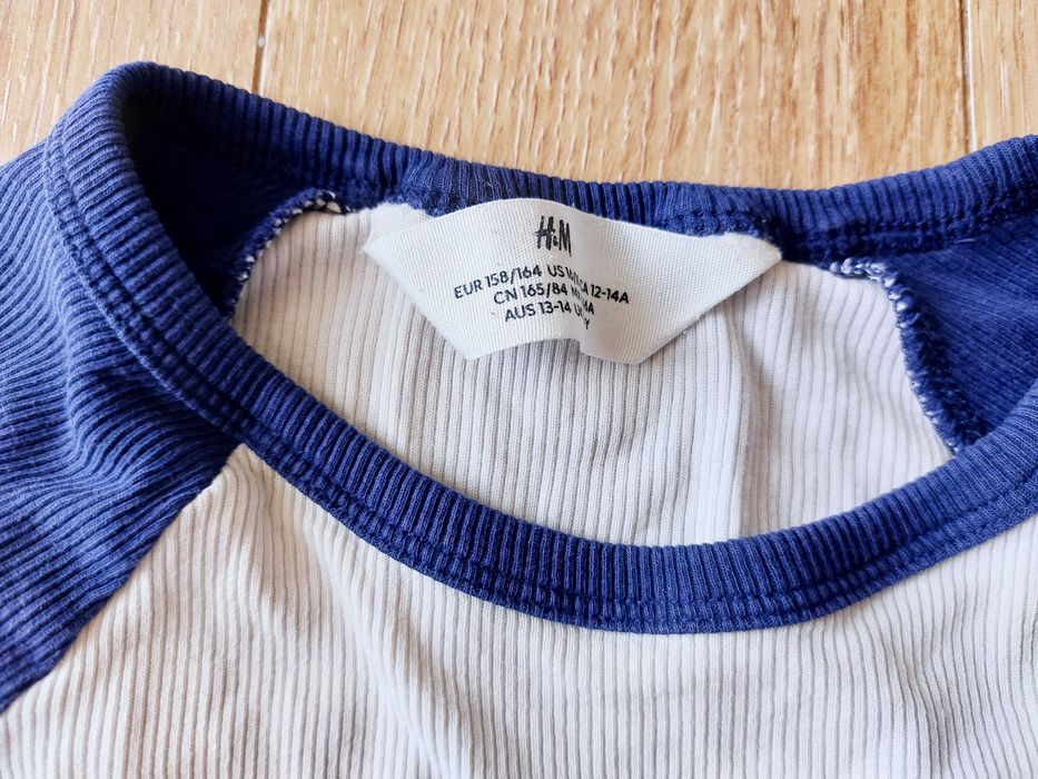 Bawełniany tshirt z H&M rozm. 158 164