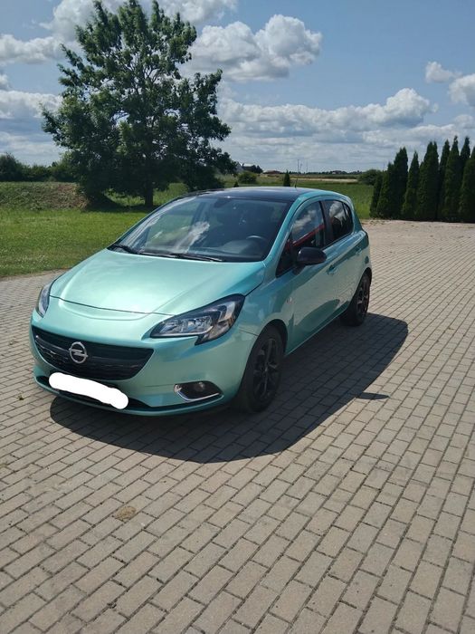 Opel Corsa E 2015,93tys!!LEDY!1.4 benzyna wersja Edition Color 100 km turbo.