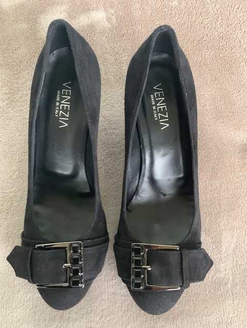 Czółenka skórzane VENEZIA rozm. 38,5