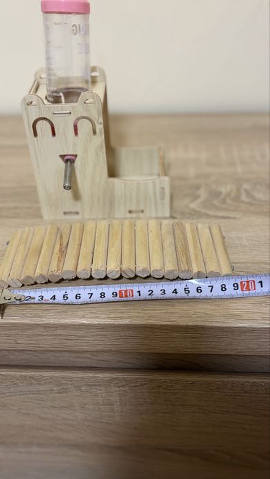 Годівничка дерево поільник для гризунів