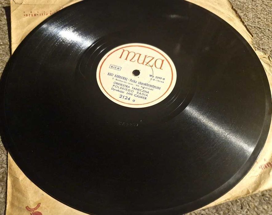 Zestaw 4 płyt szelakowych 10" / #2