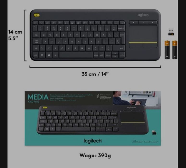 Nowa klawiatura Microsoft do komputera, telewizora