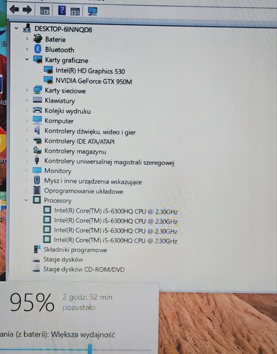 Laptop MSI GL62 6QD
