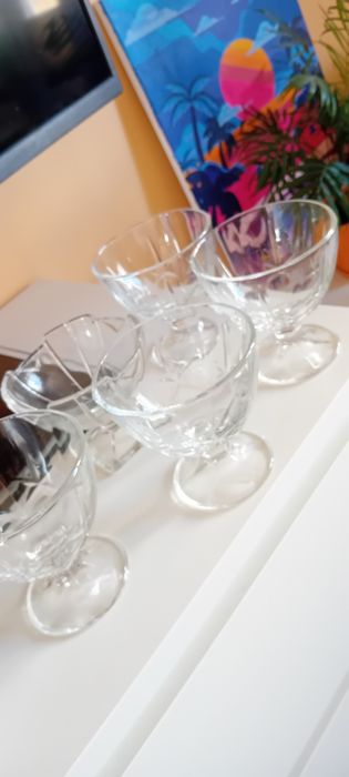 Pucharki do lodów francuskie szkło plus gratis