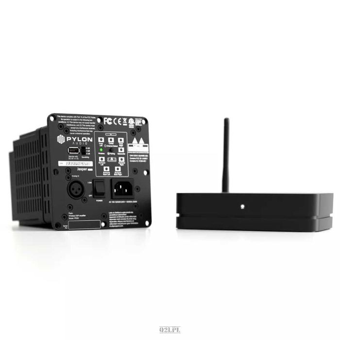 Pylon Audio Jasper 18 Active - Kolumny aktywne OUTLET! Czarny mat
