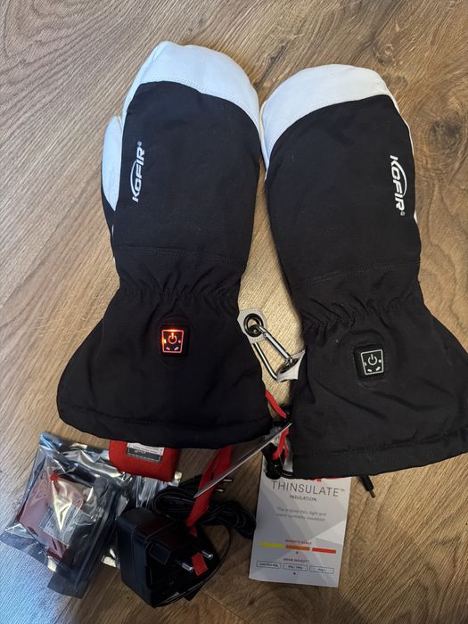 Nowe ogrzewane rękawice dwupalcowe na baterie