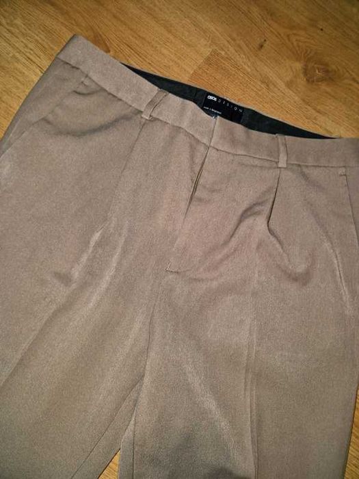 Eleganckie męskie spodnie garniturowe ASOS desing