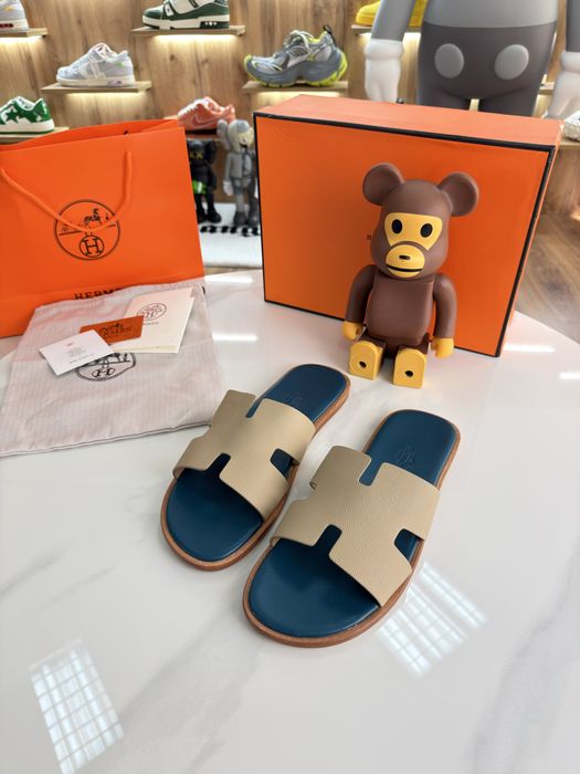 Тапочки Hermes Izmir Beige