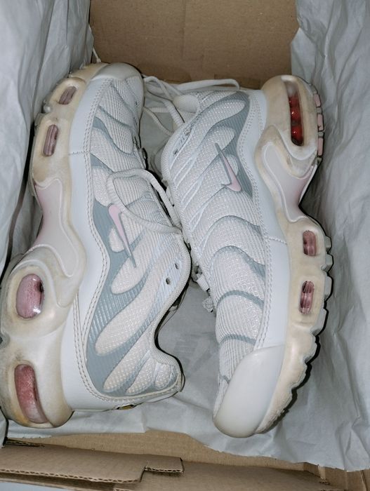 Кросівки:Nike Air Max Tn Plus White Grey Pink