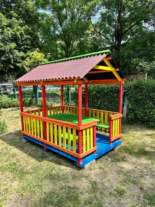 Альтанка дитяча, бесідка, павільйон, дитячий майданчик