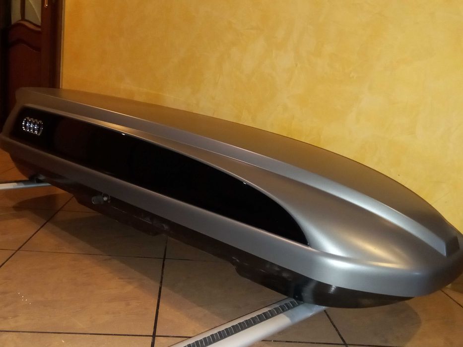 Box dachowy oryginalny Audi wraz z belkami dachowymi do Audi Q5