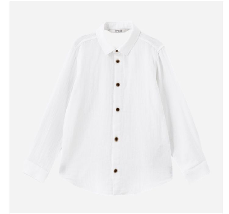 Підліткова, фірмова, білосніжна сорочка рубашка на 16-17 років