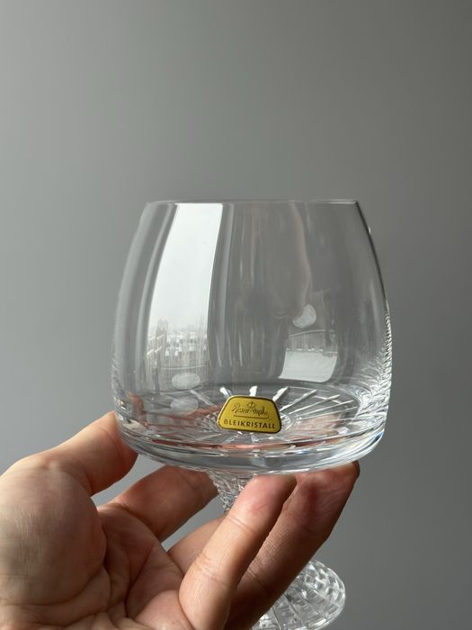 Komplet 6 kieliszków do koniaku Rosenthal Bleikristall - Vintage