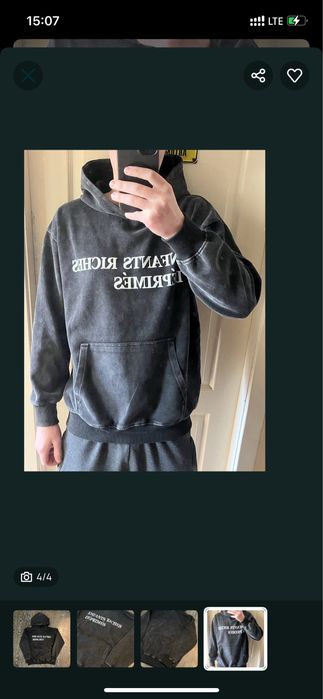 Худи Enfants Riches Déprimés ERD