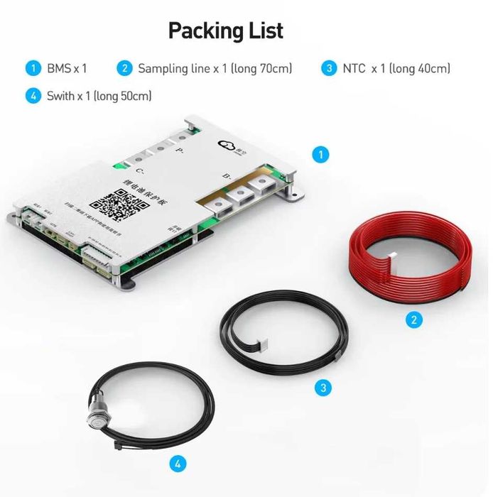 BMS плата Jikong jk-B2A8S20PHC, jk-B2A8S20P, jk-B1A8S10
