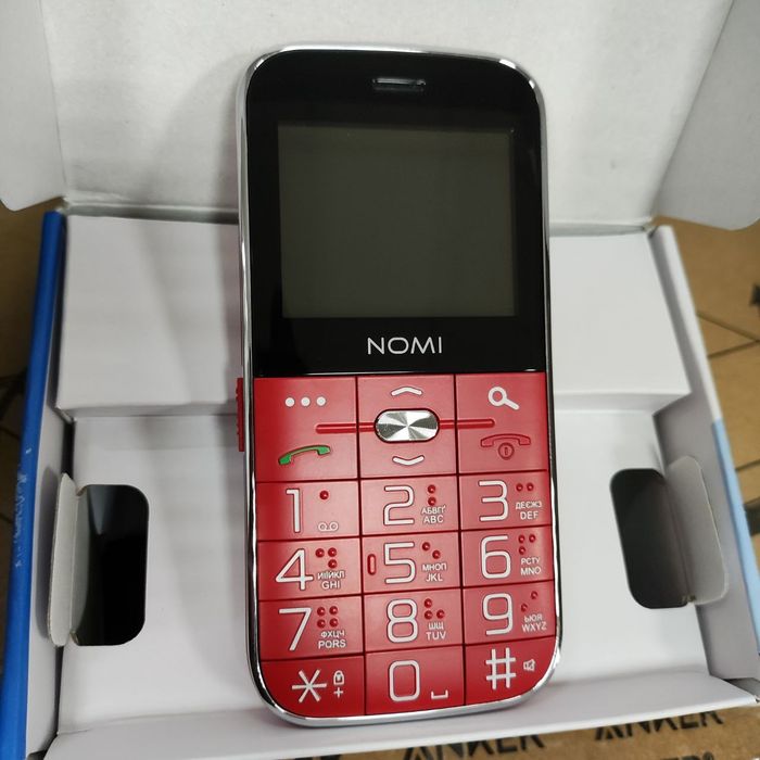 Телефон Nomi i220, кнопковий телефон, бабушкофон, звонилка