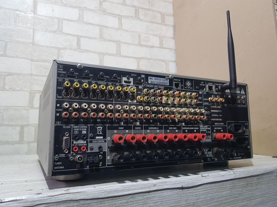 Пульт!7.1AV Ресивер Denon AVR-4308 7*170Вт! HDMI /USB /WiFi 3D