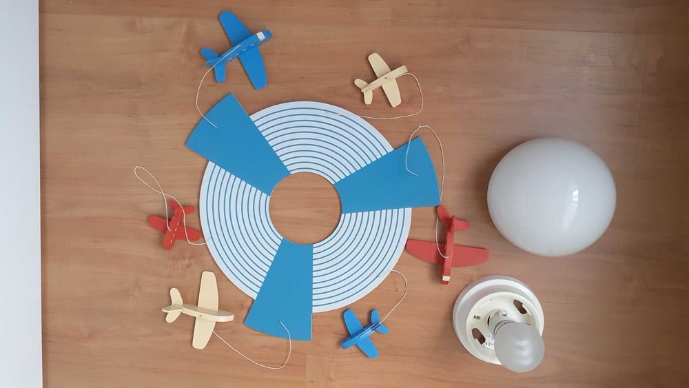 candeeiro de teto infantil