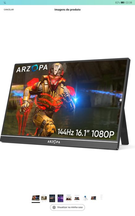 Monitor portátil Arzopa