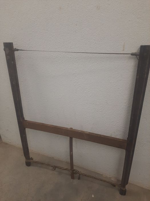 Serrote de carpinteiro muito antiga