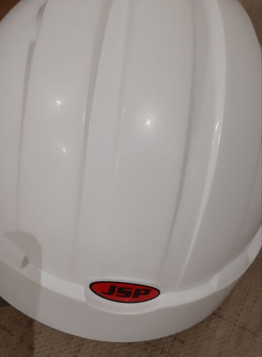 Kask biały roboczy regulowany