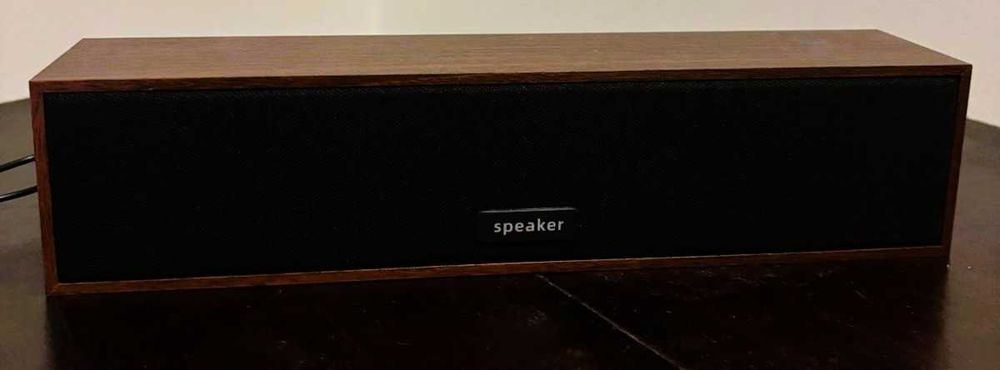 Coluna de Som Speaker Compacta Premium – Nitidez para PC ou Projetor