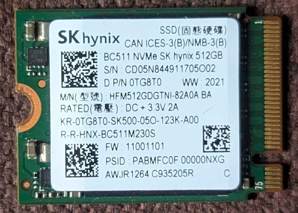 SSD M2 2280 (256-512-1TB-2TB)