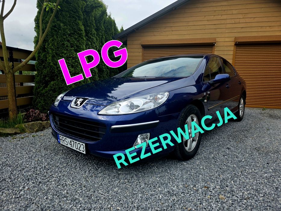 Peugeot 407 2,0 benzyna + LPG
