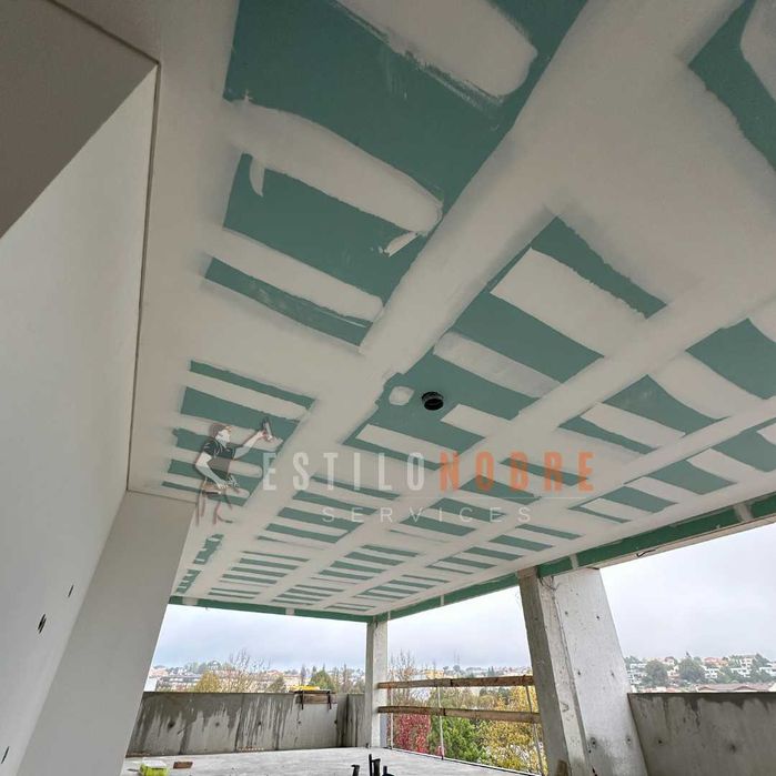 Tectos e Divisorias de Pladur | Gesso Cartonado