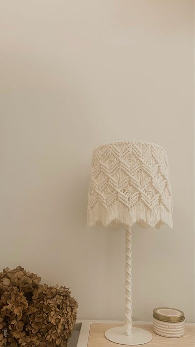 Sereno - lampa stojąca boho/japandi