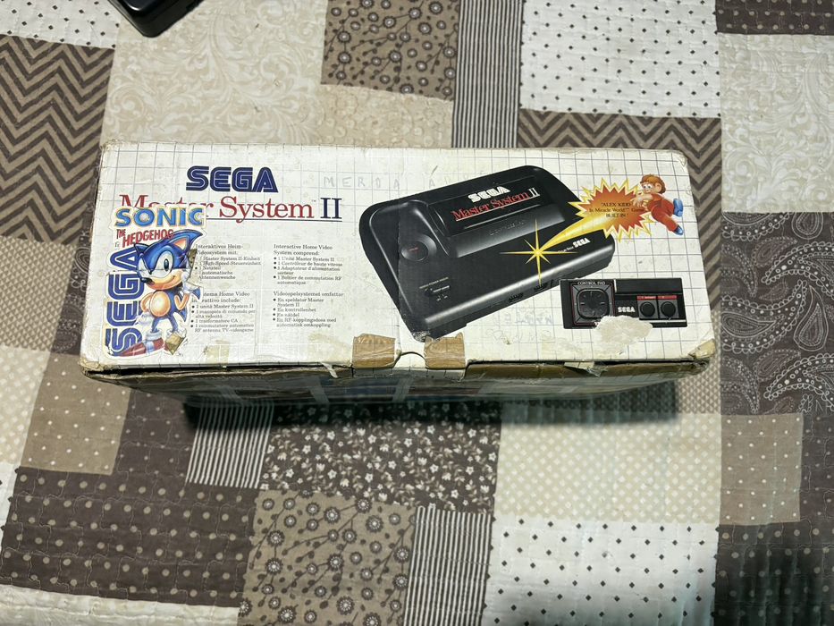 Master system em caixa