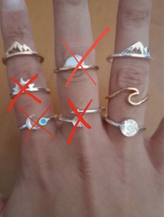 5 Anéis a estrear 1€ cada