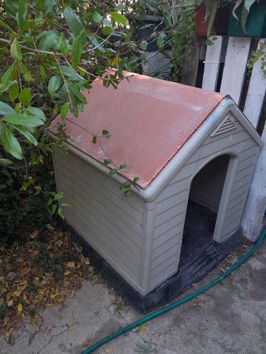 Casota de marca registada,  para cão  medio grande.