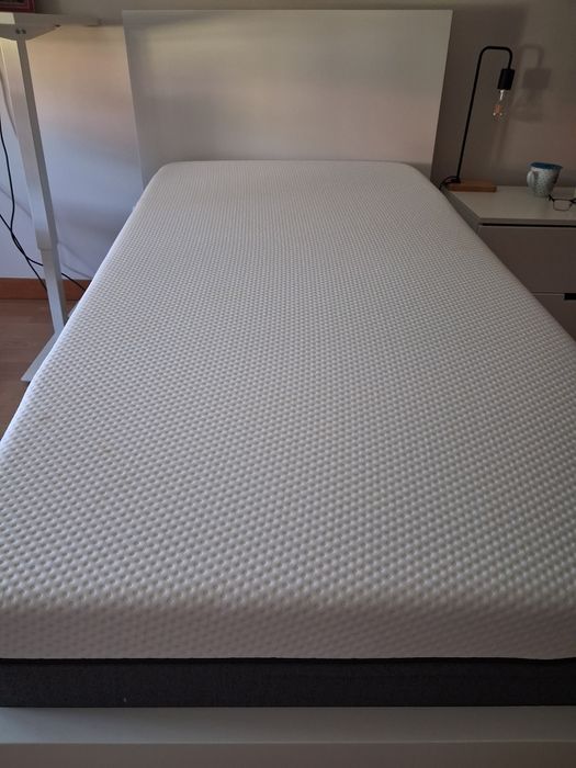 Cama solteiro com colchão EMMA