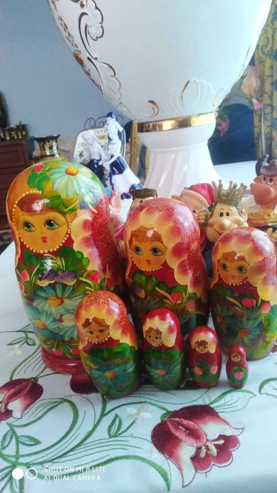 Керамические копилки. Матрешка