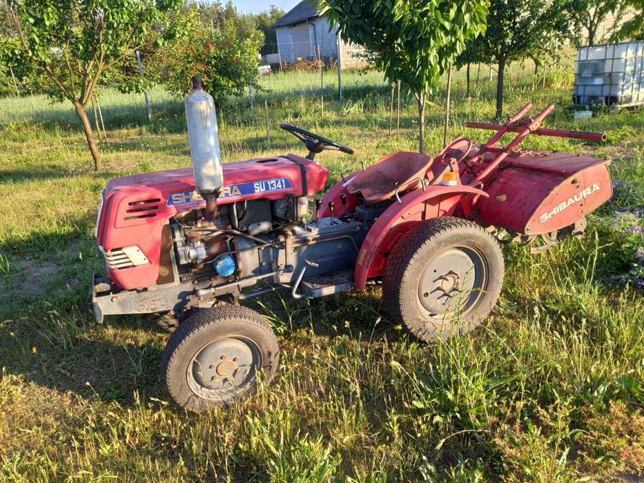 Traktor japoński traktorek 4x4 shibaura glebogryzarka iseki kubota