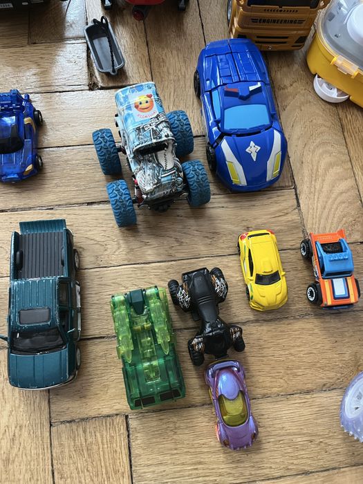 Набір іграшок, машинки, черепашки ніндзя