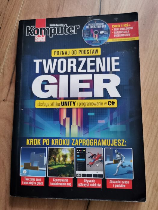 Tworzenie gier obsługa silnika unity i programowanie
