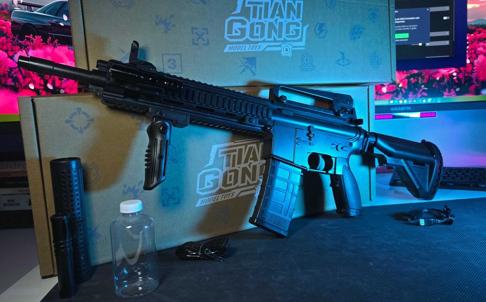 M16A4Orbeez/Gel Elétrica + 12.500 Munições (Ler Descrição)