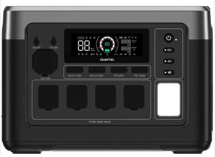 Зарядна станція Oukitel P1500E 1800w (1536Wh)  EU  НОВА