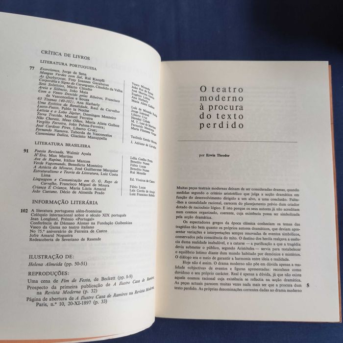 Revista Colóquio Letras 14 - Julho 1973